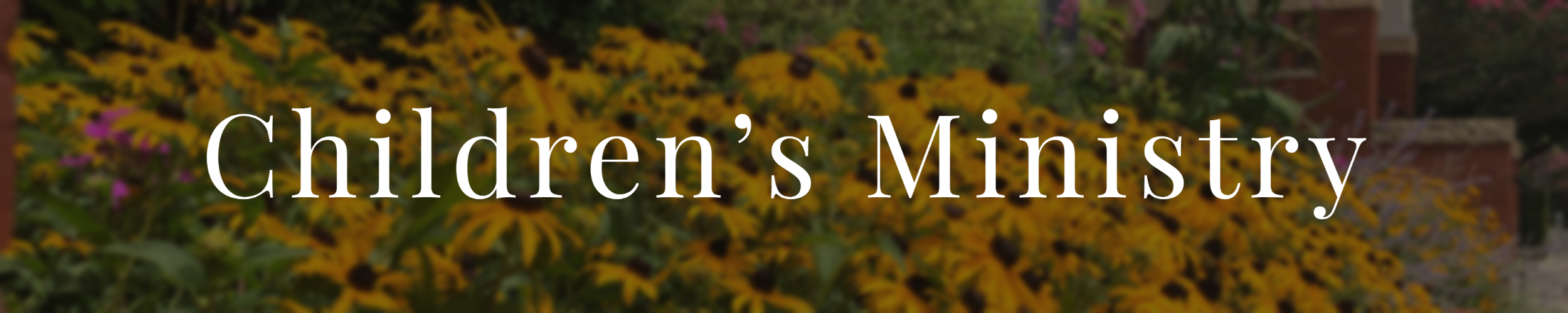 Children's Ministry