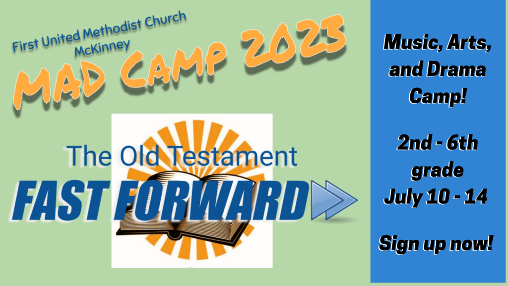 Mad Camp 2023 - Old Testament Fast Forward
